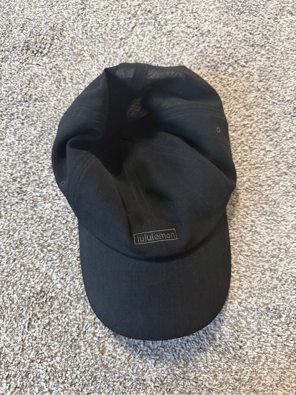 lululemon athletica Black Performance Baseball Cap